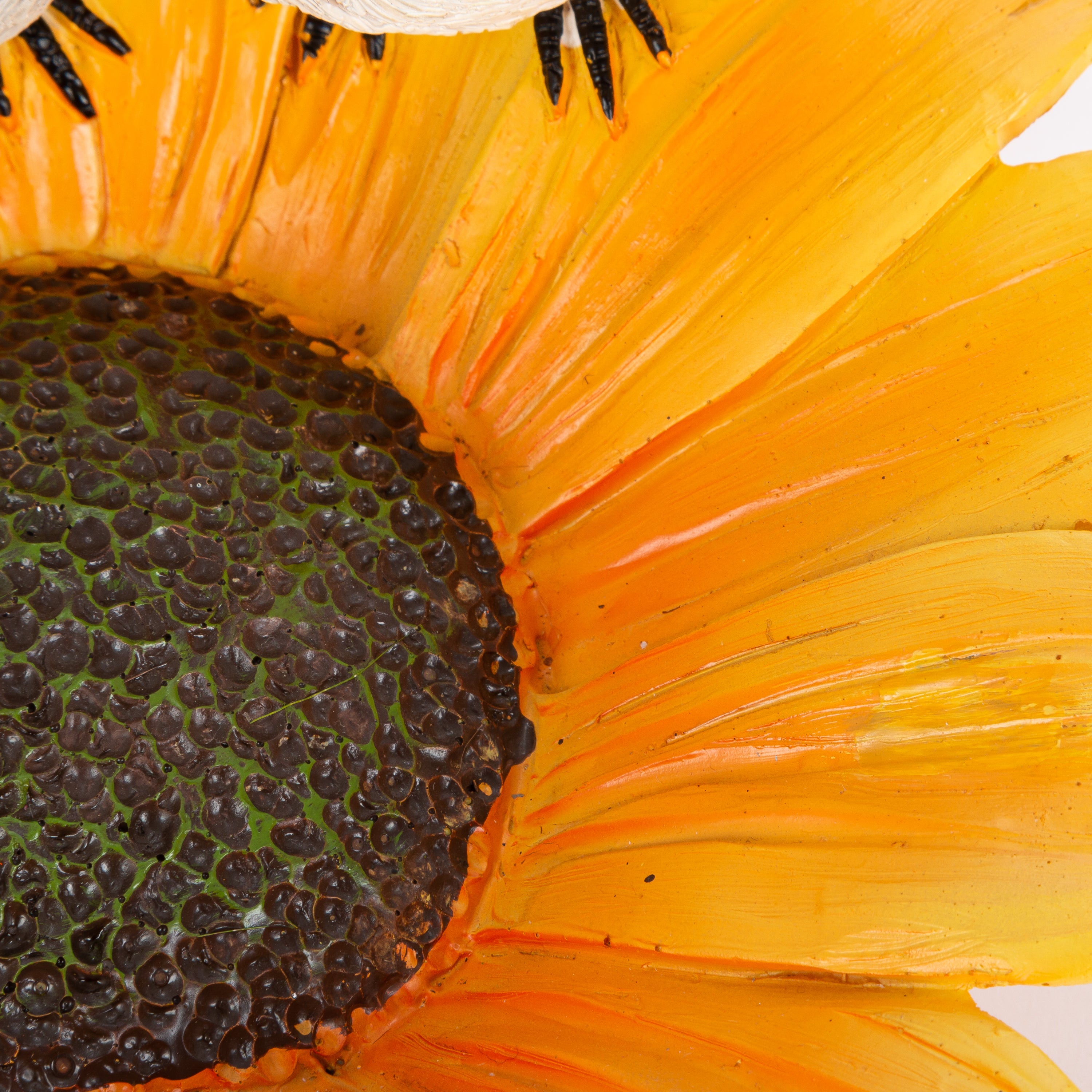 8.4 in. Resin Sunflower Bird Feeder